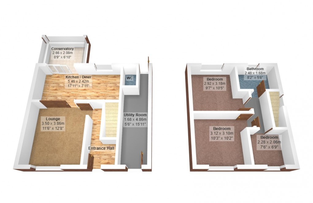 Floorplan for Stockport Road, Denton, Manchester