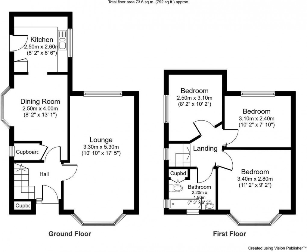 Floorplan for Craig Avenue, Bury