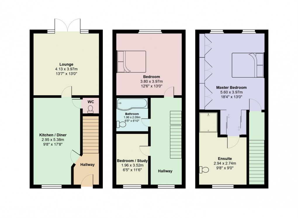 Floorplan for Admiral Way, Hyde