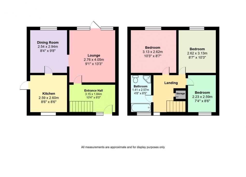 Floorplan for Clarkson Close, Denton, Manchester