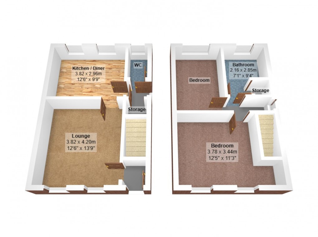 Floorplan for Warrington Road, Leigh